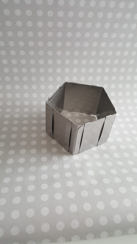 Verstellbarer Rahmen 5-eckig bis 20 cm Höhe